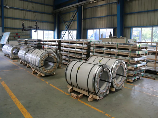 스테인리스 스틸 코일 ASTM 304 321H 347 등급 냉불 1mm 1.2mm 두께 1000mm 1219mm 너비 BA/2B 표면